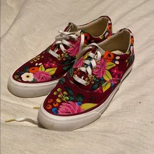 Rifle Keds Floral Sneakers Size 7